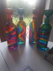 4 square decanter bottles