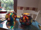 pair of small lanterns