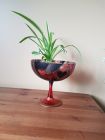 black/red bowl goblet