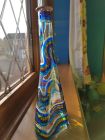 liquor bottle blues vase